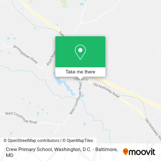 Crew Primary School map