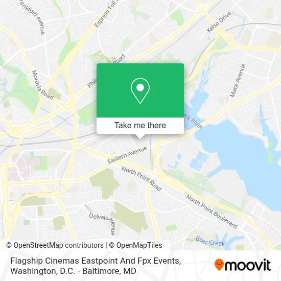 Flagship Cinemas Eastpoint And Fpx Events map