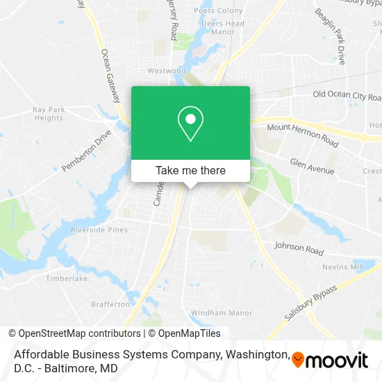 Affordable Business Systems Company map