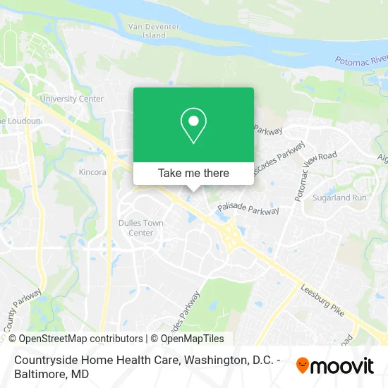 Countryside Home Health Care map