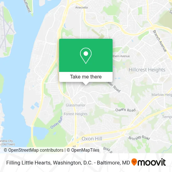 Filling Little Hearts map