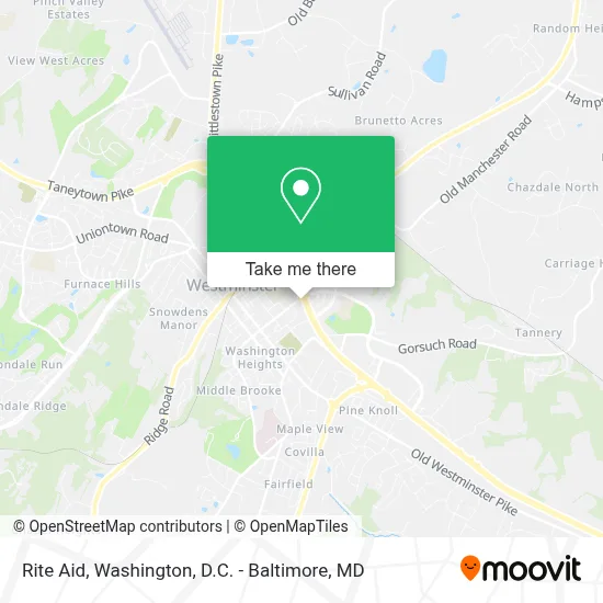 Rite Aid map