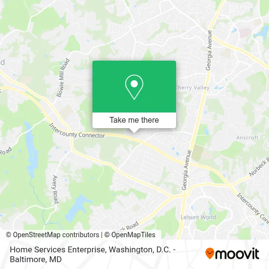 Home Services Enterprise map
