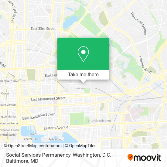 Social Services Permanency map
