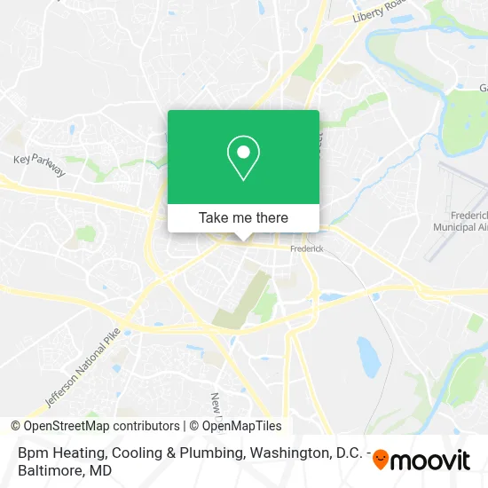 Bpm Heating, Cooling & Plumbing map