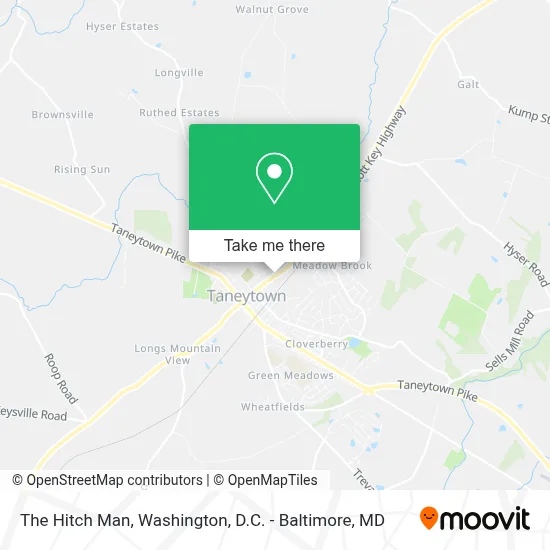 The Hitch Man map