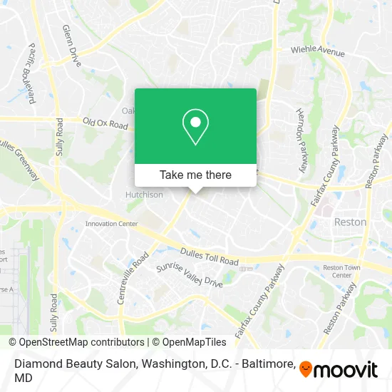 Diamond Beauty Salon map