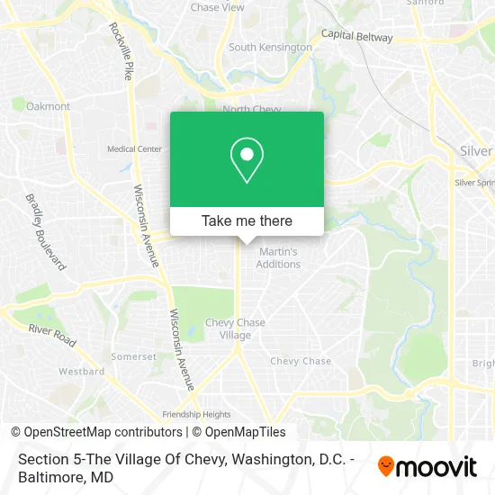 Section 5-The Village Of Chevy map
