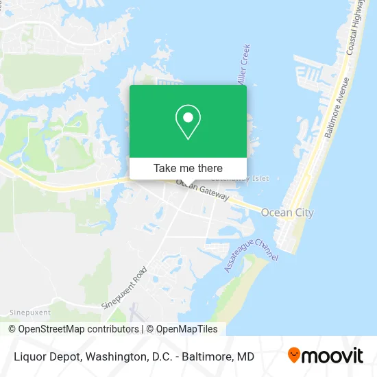 Liquor Depot map