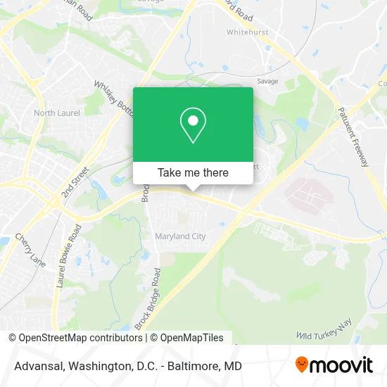 Advansal map