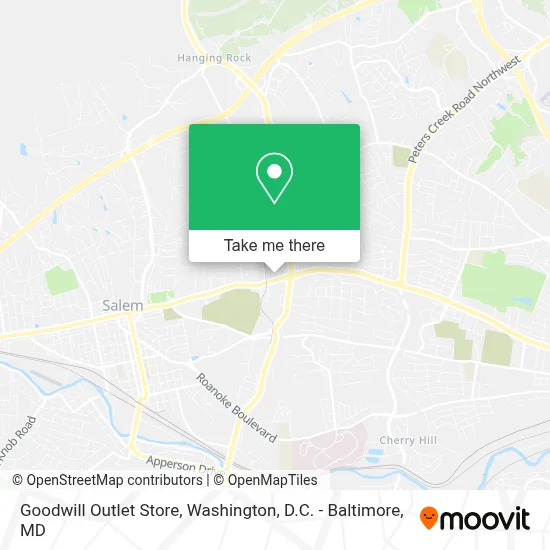 Goodwill Outlet Store map