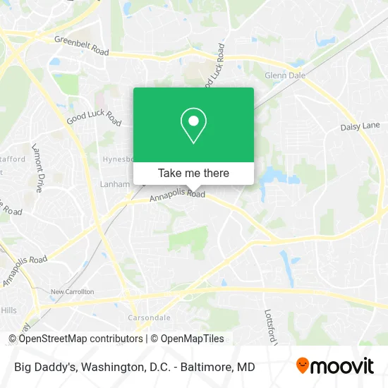 Big Daddy's map