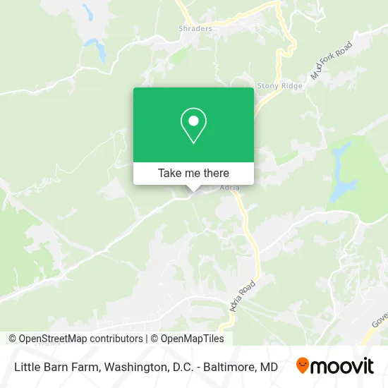 Little Barn Farm map