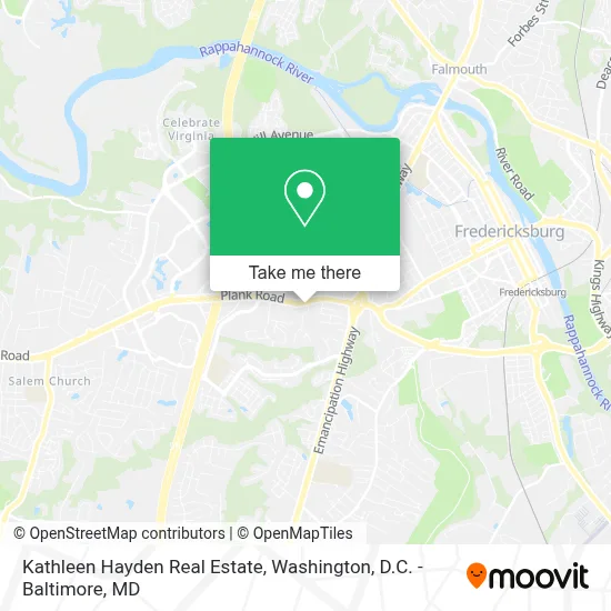 Kathleen Hayden Real Estate map