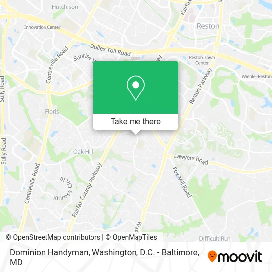Dominion Handyman map