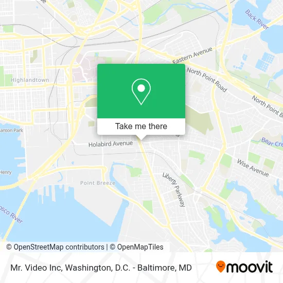 Mr. Video Inc map