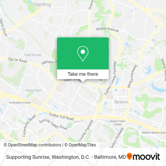 Supporting Sunrise map