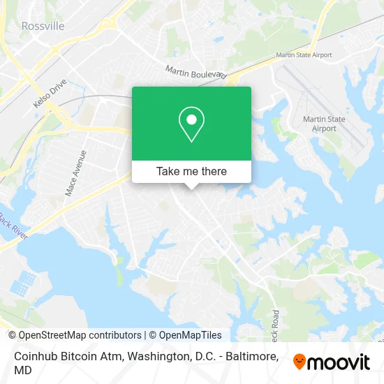 Coinhub Bitcoin Atm map