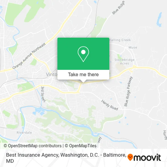 Best Insurance Agency map