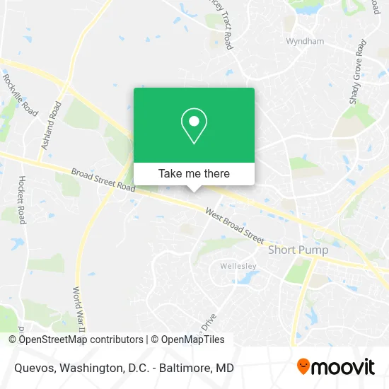 Quevos map
