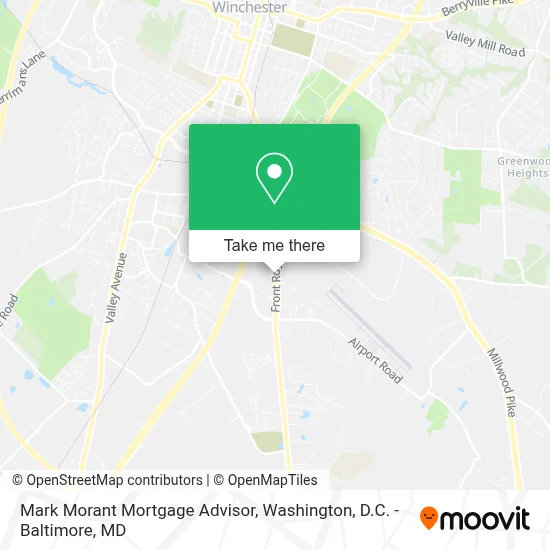 Mark Morant Mortgage Advisor map