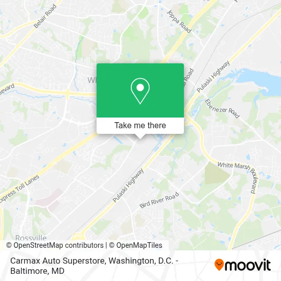 Carmax Auto Superstore map