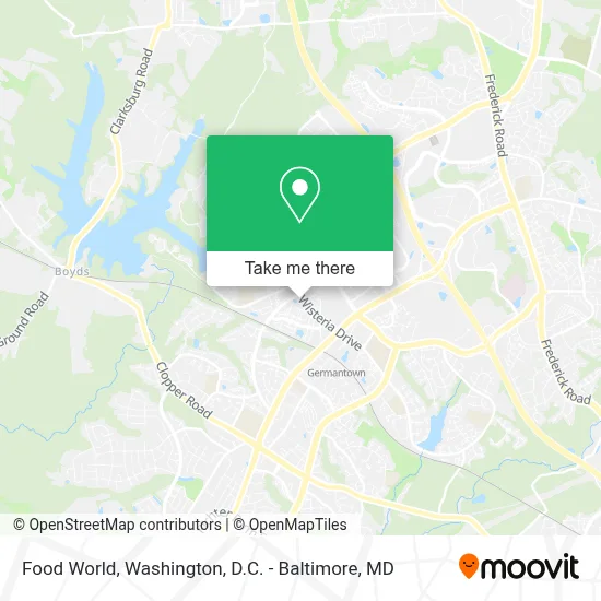Food World map