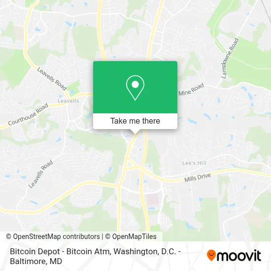 Bitcoin Depot - Bitcoin Atm map
