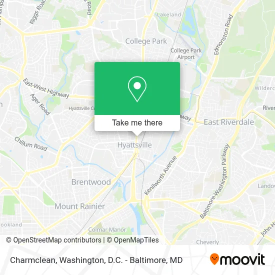 Charmclean map