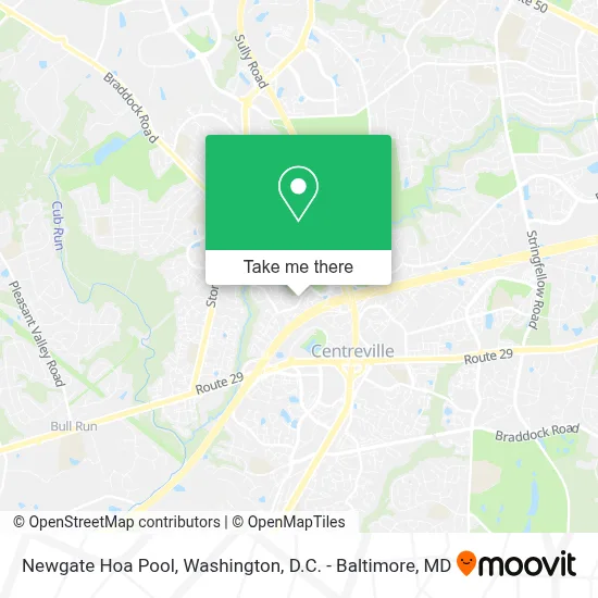 Newgate Hoa Pool map