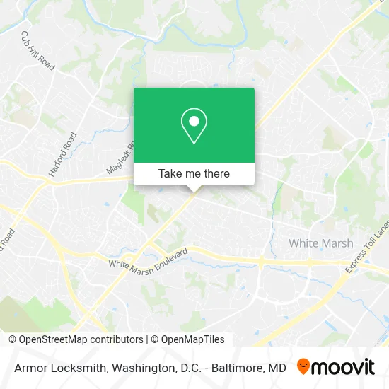 Armor Locksmith map