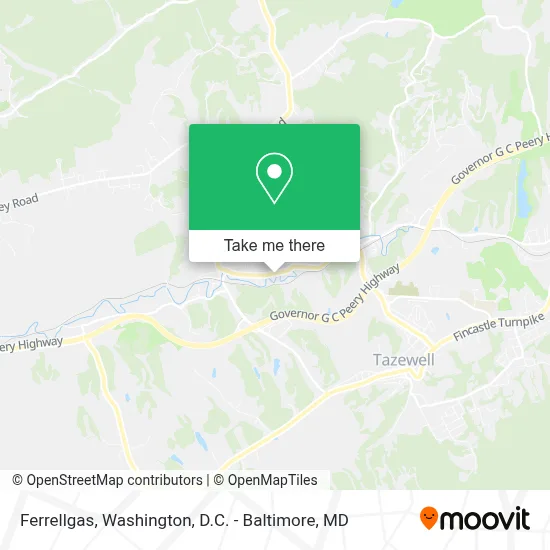 Ferrellgas map