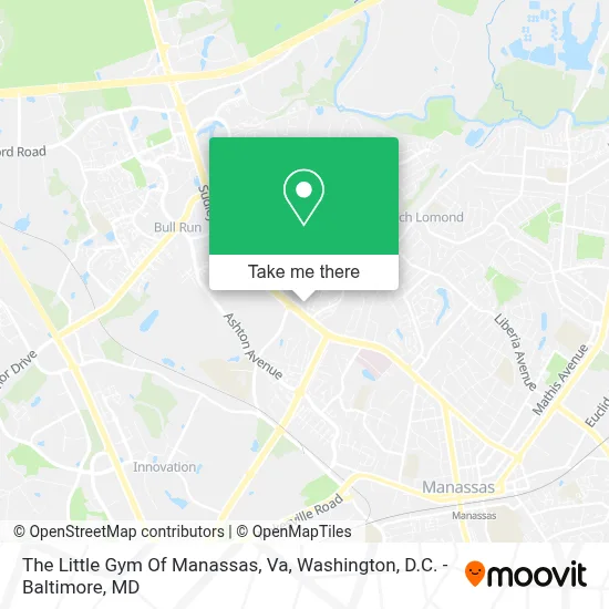 The Little Gym Of Manassas, Va map