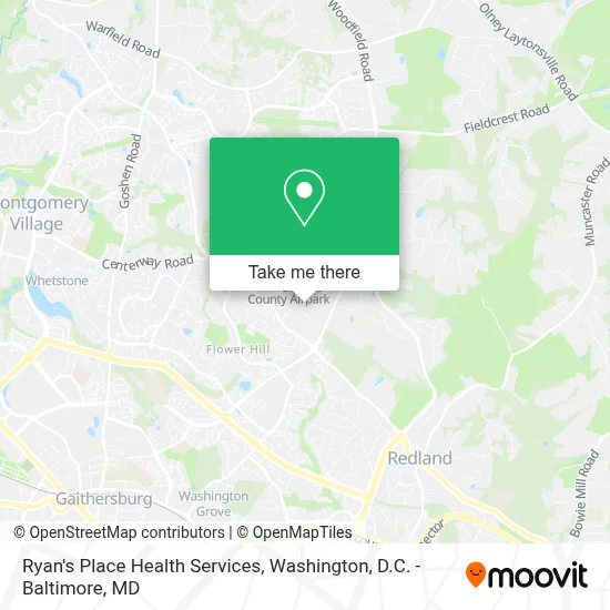 Ryan's Place Health Services map