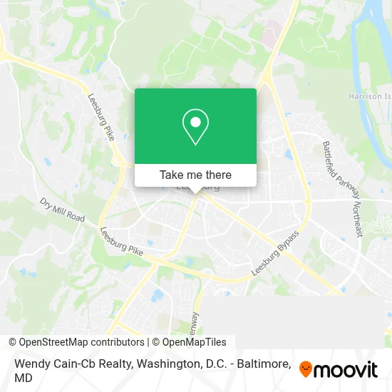 Wendy Cain-Cb Realty map