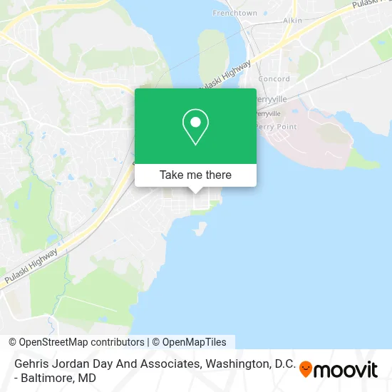Gehris Jordan Day And Associates map