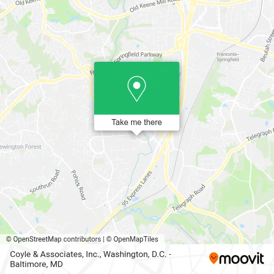 Coyle & Associates, Inc. map