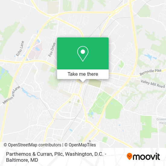 Parthemos & Curran, Pllc map