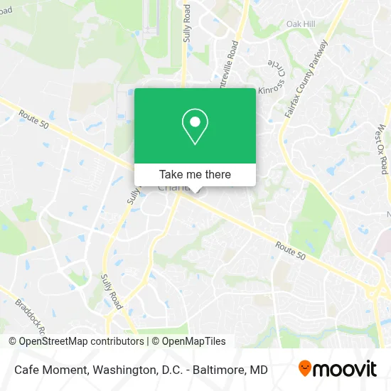 Cafe Moment map