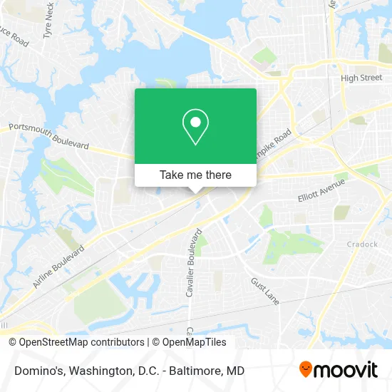Domino's map