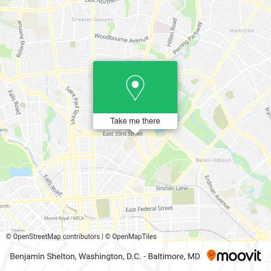 Benjamin Shelton map
