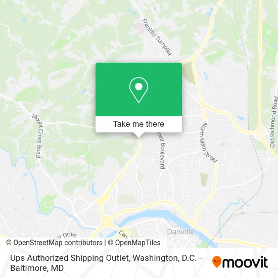 Ups Authorized Shipping Outlet map
