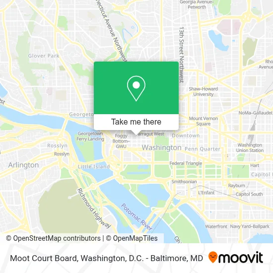 Moot Court Board map