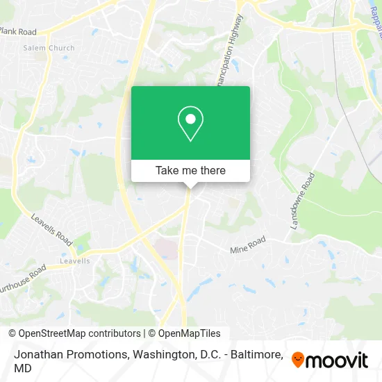 Jonathan Promotions map