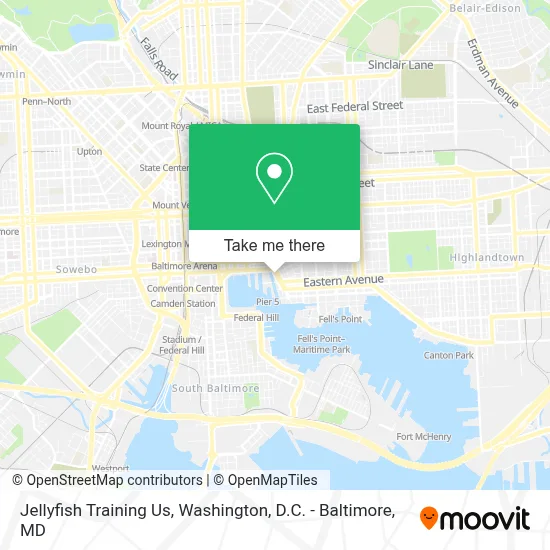 Jellyfish Training Us map