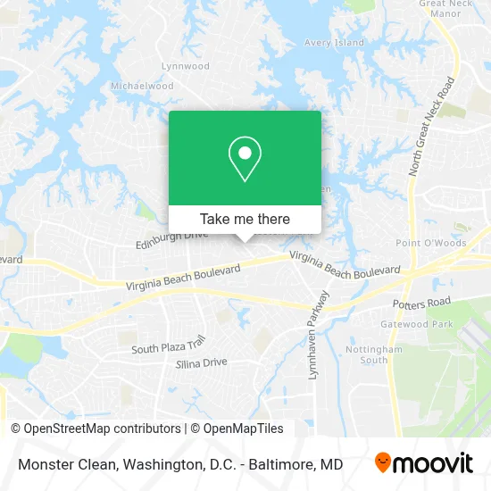 Monster Clean map