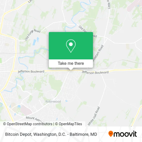 Bitcoin Depot map