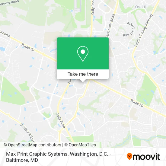 Max Print Graphic Systems map