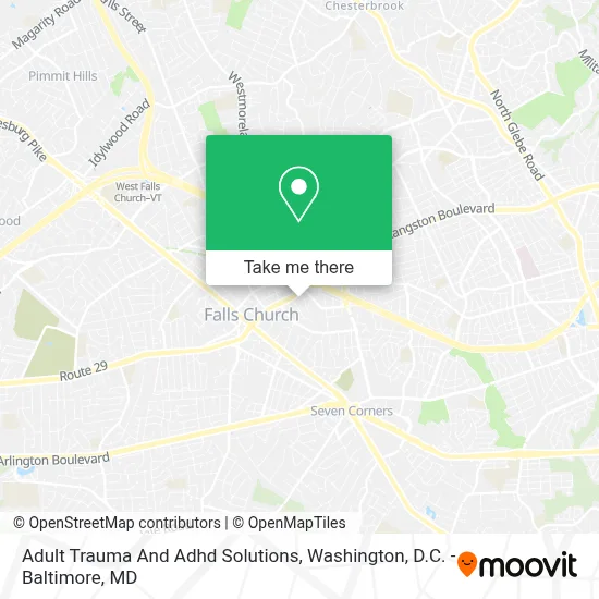 Adult Trauma And Adhd Solutions map