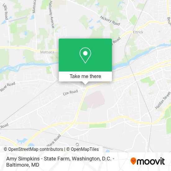 Amy Simpkins - State Farm map